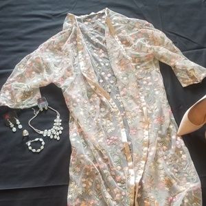 Floral Kimono/Cover-up